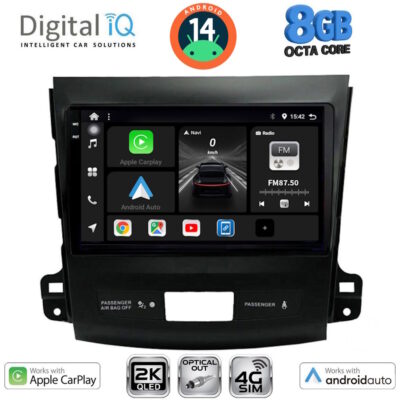 AIN-145918 - Digital iQ - DIGITAL IQ BXK 20442_CPAA (9inc) MULTIMEDIA TABLET for CITROEN C-CROSSER | MITSUBISHI OUTLANDER | PEUGEOT 4007 mod. 2006-2012 - ALL IN POINT - LEFKELIS.GR