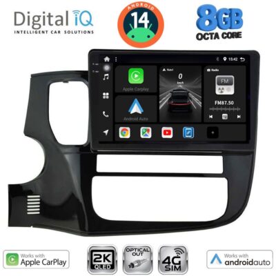 AIN-147588 - Digital iQ - DIGITAL IQ BXK 20443_CPAA (10inc) MULTIMEDIA TABLET for MITSUBISHI OUTLANDER mod. 2013-2020 - ALL IN POINT - LEFKELIS.GR