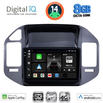 AIN-145741 - Digital iQ - DIGITAL IQ BXK 20444_CPAA (9inc) MULTIMEDIA TABLET for MITSUBISHI PAJERO mod. 1999-2006 - ALL IN POINT - LEFKELIS.GR