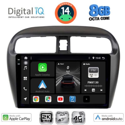 AIN-145818 - Digital iQ - DIGITAL IQ BXK 20448_CPAA (9inc) MULTIMEDIA TABLET for MITSUBISHI SPACESTAR mod. 2013-2020 - ALL IN POINT - LEFKELIS.GR