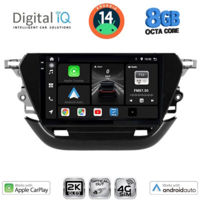 AIN-145990 - Digital iQ - DIGITAL IQ BXK 20487_CPAA (9inc) MULTIMEDIA TABLET for OPEL CORSA F mod. 2021> - ALL IN POINT - LEFKELIS.GR