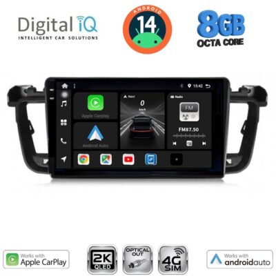 AIN-145798 - Digital iQ - DIGITAL IQ BXK 20518_CPAA (9inc) MULTIMEDIA TABLET for PEUGEOT 508 mod. 2010-2016 - ALL IN POINT - LEFKELIS.GR