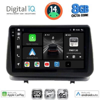 AIN-145959 - Digital iQ - DIGITAL IQ BXK 20543_CPAA (9inc) MULTIMEDIA TABLET for RENAULT CLIO mod. 2005-2011 - ALL IN POINT - LEFKELIS.GR