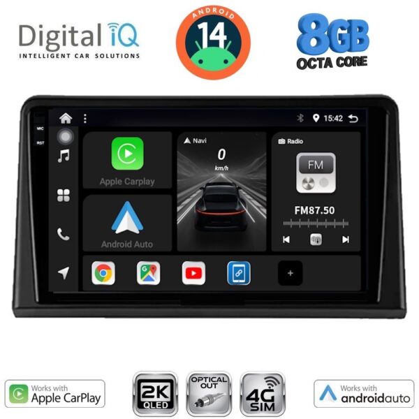 AIN-146033 - Digital iQ - DIGITAL IQ BXK 20548_CPAA (9inc) MULTIMEDIA TABLET for RENAULT EXPRESS mod. 2020> - ALL IN POINT - LEFKELIS.GR