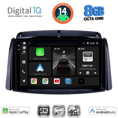 AIN-145794 - Digital iQ - DIGITAL IQ BXK 20551_CPAA (9inc) MULTIMEDIA TABLET for RENAULT KOLEOS mod. 2006-2016 - ALL IN POINT - LEFKELIS.GR