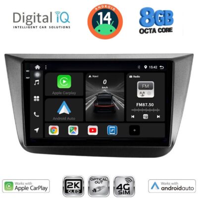AIN-145792 - Digital iQ - DIGITAL IQ BXK 20570_CPAA (9inc) MULTIMEDIA TABLET for SEAT ALTEA mod. 2004-2015 - ALL IN POINT - LEFKELIS.GR