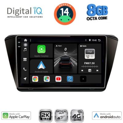 AIN-147671 - Digital iQ - DIGITAL IQ BXK 20605_CPAA (10inc) MULTIMEDIA TABLET for SKODA SUPERB mod. 2015> - ALL IN POINT - LEFKELIS.GR