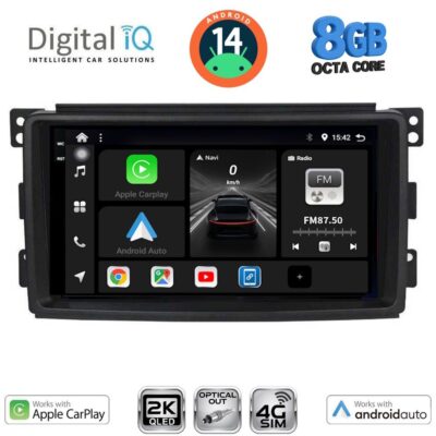 AIN-145786 - Digital iQ - DIGITAL IQ BXK 20621_CPAA (9inc) MULTIMEDIA TABLET for SMART mod. 2007-2010 - ALL IN POINT - LEFKELIS.GR