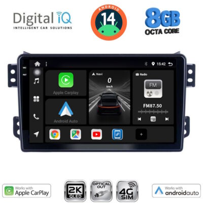 AIN-145814 - Digital iQ - DIGITAL IQ BXK 20682_CPAA (9inc) MULTIMEDIA TABLET for OPEL AGILA - SUZUKI SPLASH mod. 2008> - ALL IN POINT - LEFKELIS.GR