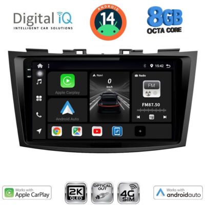 AIN-145772 - Digital iQ - DIGITAL IQ BXK 20685_CPAA (9inc) MULTIMEDIA TABLET for SUZUKI SWIFT mod. 2011-2016 - ALL IN POINT - LEFKELIS.GR