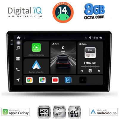AIN-146071 - Digital iQ - DIGITAL IQ BXK 20702_CPAA (9inc) MULTIMEDIA TABLET for TOYOTA AURIS mod. 2007-2012 - ALL IN POINT - LEFKELIS.GR