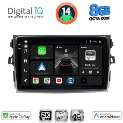 AIN-145764 - Digital iQ - DIGITAL IQ BXK 20713_CPAA (9inc) MULTIMEDIA TABLET for TOYOTA COROLLA 4D mod. 2006-2012 - ALL IN POINT - LEFKELIS.GR