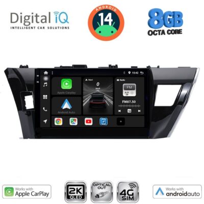 AIN-147681 - Digital iQ - DIGITAL IQ BXK 20714_CPAA (10inc) MULTIMEDIA TABLET for TOYOTA COROLLA mod. 2013-2016 - ALL IN POINT - LEFKELIS.GR