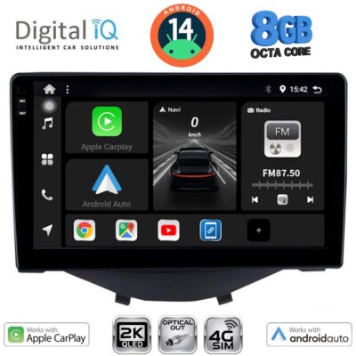 AIN-145713 - Digital iQ - DIGITAL IQ BXK 20715_CPAA CLIMA (9inc) MULTIMEDIA TABLET for CITROEN C1-PEUGEOT 108-TOYOTA AYGO mod. 2014> - ALL IN POINT - LEFKELIS.GR