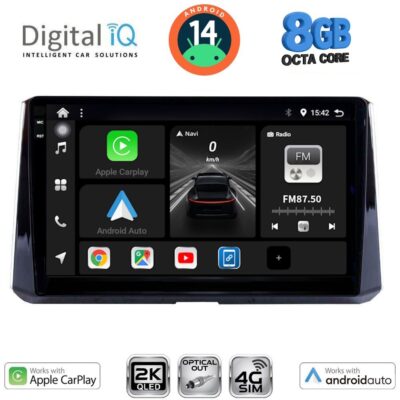 AIN-147682 - Digital iQ - DIGITAL IQ BXK 20716_CPAA (10inc) MULTIMEDIA TABLET for TOYOTA COROLLA mod. 2019> - ALL IN POINT - LEFKELIS.GR