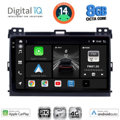 AIN-145747 - Digital iQ - DIGITAL IQ BXK 20723_CPAA (9inc) MULTIMEDIA TABLET for TOYOTA LANDCRUISER mod. 2002-2008 - ALL IN POINT - LEFKELIS.GR