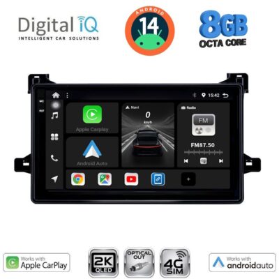 AIN-145968 - Digital iQ - DIGITAL IQ BXK 20727_CPAA (9inc) MULTIMEDIA TABLET for TOYOTA PRIUS mod. 2016-2020 - ALL IN POINT - LEFKELIS.GR