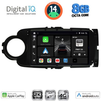 AIN-145755 - Digital iQ - DIGITAL IQ BXK 20737_CPAA (9inc) MULTIMEDIA TABLET for TOYOTA YARIS mod. 2011-2015 - ALL IN POINT - LEFKELIS.GR