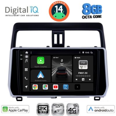 AIN-147690 - Digital iQ - DIGITAL IQ BXK 20739_CPAA (10inc) MULTIMEDIA TABLET for TOYOTA LAND CRUISER mod. 2019> - ALL IN POINT - LEFKELIS.GR