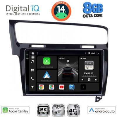 AIN-147694 - Digital iQ - DIGITAL IQ BXK 20747_CPAA (10inc) MULTIMEDIA TABLET for VW GOLF 7 mod. 2013-2020 - ALL IN POINT - LEFKELIS.GR