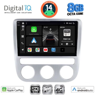 AIN-145708 - Digital iQ - DIGITAL IQ BXK 20752_CPAA CLIMA (9inc) MULTIMEDIA TABLET for VW EOS mod. 2006> - SCIROCCO mod. 2008-2014 - ALL IN POINT - LEFKELIS.GR