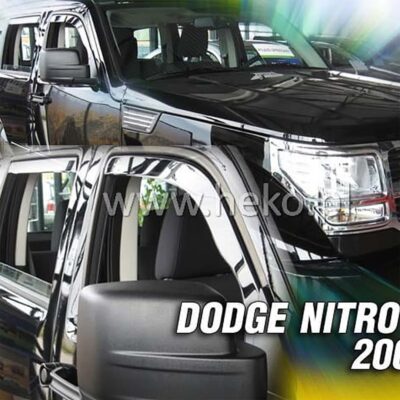 ALL IN POINT ΑΝΕΜΟΘΡΑΥΣΤΕΣ ΓΙΑ DODGE NITRO 5D 2007-2011 ΖΕΥΓΑΡΙ ΑΠΟ ΕΥΚΑΜΠΤΟ ΦΙΜΕ ΠΛΑΣΤΙΚΟ HEKO - 2 ΤΕΜ. - AIN-113888 iluma.GR