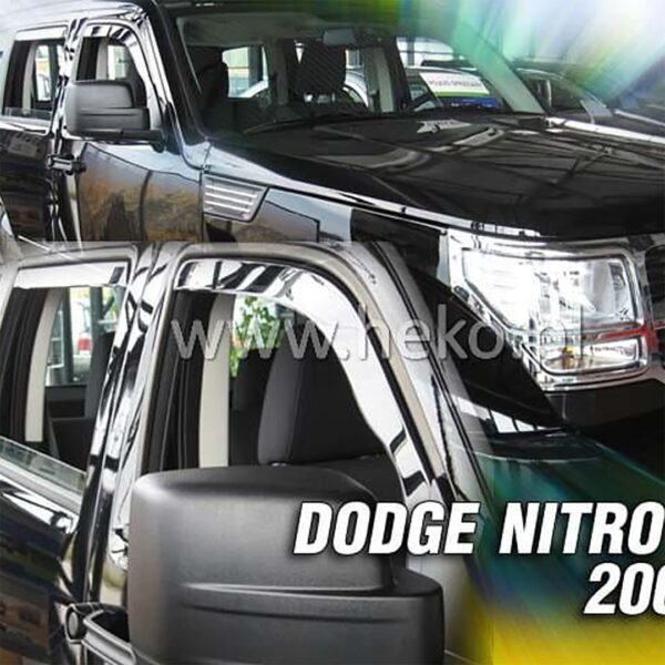 ALL IN POINT ΑΝΕΜΟΘΡΑΥΣΤΕΣ ΓΙΑ DODGE NITRO 5D 2007-2011 ΖΕΥΓΑΡΙ ΑΠΟ ΕΥΚΑΜΠΤΟ ΦΙΜΕ ΠΛΑΣΤΙΚΟ HEKO - 2 ΤΕΜ. - AIN-113888 iluma.GR