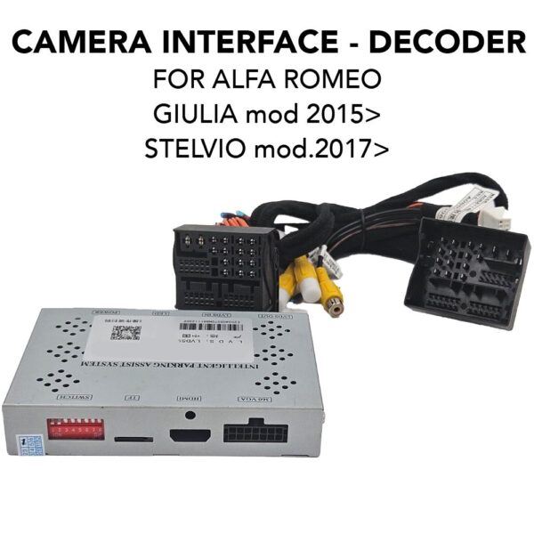 AIN-144500 - Digital iQ - DIGITAL IQ AD 9851 - CAMERA INTERFACE for ALFA ROMEO mod. 2017> with 6.5-8.8'' screen - ALL IN POINT - LEFKELIS.GR