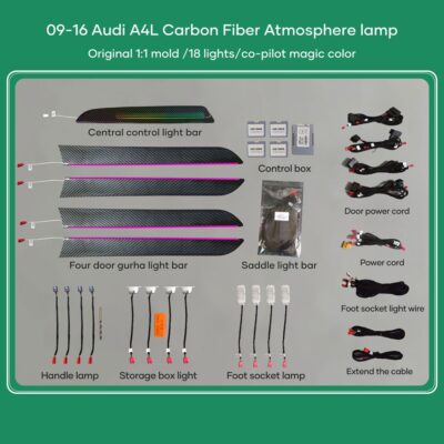 AIN-77690 - Digital iQ - DIQ AMBIENT AUDI A4 8K (Digital iQ Ambient Light Audi A4 mod. 2009-2016