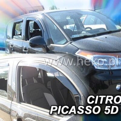 ALL IN POINT ΑΝΕΜΟΘΡΑΥΣΤΕΣ ΓΙΑ CITROEN C3 PICASSO 5D 2009-2017 ΖΕΥΓΑΡΙ ΑΠΟ ΕΥΚΑΜΠΤΟ ΦΙΜΕ ΠΛΑΣΤΙΚΟ HEKO - 2 ΤΕΜ. - AIN-107486 iluma.GR