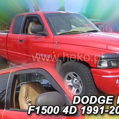ALL IN POINT ΑΝΕΜΟΘΡΑΥΣΤΕΣ ΓΙΑ DODGE RAM 1500 4D 1991-2002 ΖΕΥΓΑΡΙ ΑΠΟ ΕΥΚΑΜΠΤΟ ΦΙΜΕ ΠΛΑΣΤΙΚΟ HEKO - 2 ΤΕΜ. - AIN-127843 iluma.GR