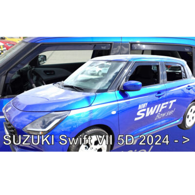 ALL IN POINT ΑΝΕΜΟΘΡΑΥΣΤΕΣ ΓΙΑ SUZUKI SWIFT 5D 2024+ ΣΕΤ ΑΥΤΟΚΙΝΗΤΟΥ ΑΠΟ ΕΥΚΑΜΠΤΟ ΦΙΜΕ ΠΛΑΣΤΙΚΟ HEKO - 4 ΤΕΜ. - AIN-182094 iluma.GR