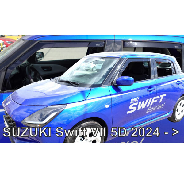ALL IN POINT ΑΝΕΜΟΘΡΑΥΣΤΕΣ ΓΙΑ SUZUKI SWIFT 5D 2024+ ΣΕΤ ΑΥΤΟΚΙΝΗΤΟΥ ΑΠΟ ΕΥΚΑΜΠΤΟ ΦΙΜΕ ΠΛΑΣΤΙΚΟ HEKO - 4 ΤΕΜ. - AIN-182094 iluma.GR