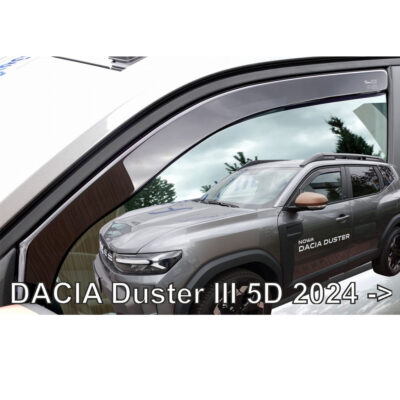 ALL IN POINT ΑΝΕΜΟΘΡΑΥΣΤΕΣ ΓΙΑ DACIA DUSTER 5D 2024+ ΖΕΥΓΑΡΙ ΑΠΟ ΕΥΚΑΜΠΤΟ ΦΙΜΕ ΠΛΑΣΤΙΚΟ HEKO - 2 ΤΕΜ - AIN-183693 iluma.GR