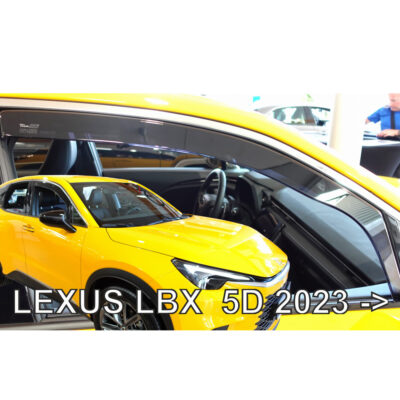 ALL IN POINT ΑΝΕΜΟΘΡΑΥΣΤΕΣ ΓΙΑ LEXUS LBX 5D 2023+ - ΖΕΥΓΑΡΙ ΑΥΤΟΚΙΝΗΤΟΥ ΑΠΟ ΕΥΚΑΜΠΤΟ ΦΙΜΕ ΠΛΑΣΤΙΚΟ HEKO - 2 ΤΕΜ. - AIN-182421 iluma.GR
