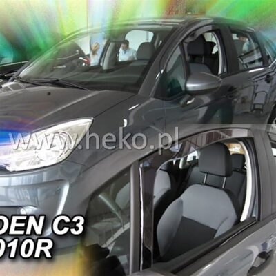 ALL IN POINT ΑΝΕΜΟΘΡΑΥΣΤΕΣ ΓΙΑ CITROEN C3 2 5D 2009-2017 ΖΕΥΓΑΡΙ ΑΠΟ ΕΥΚΑΜΠΤΟ ΦΙΜΕ ΠΛΑΣΤΙΚΟ HEKO - 2 ΤΕΜ. - AIN-114723 iluma.GR