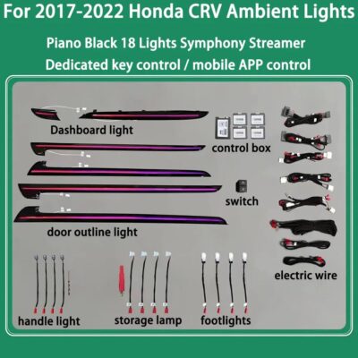 AIN-100399 - Digital iQ - DIQ AMBIENT HONDA CRV mod.2017-2022 (Digital iQ Ambient Light Honda CRV mod. 2017-2022