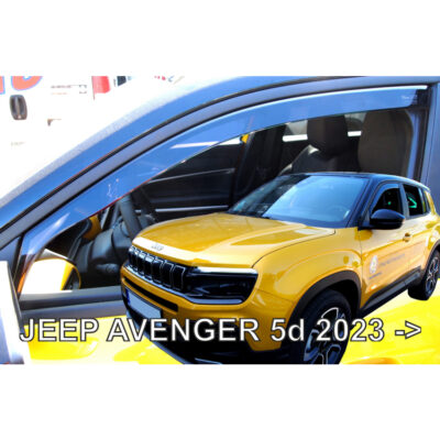 ALL IN POINT ΑΝΕΜΟΘΡΑΥΣΤΕΣ ΓΙΑ JEEP AVENGER 5D 2023+ ΖΕΥΓΑΡΙ ΑΠΟ ΕΥΚΑΜΠΤΟ ΦΙΜΕ ΠΛΑΣΤΙΚΟ HEKO - 2 ΤΕΜ. - AIN-177114 iluma.GR