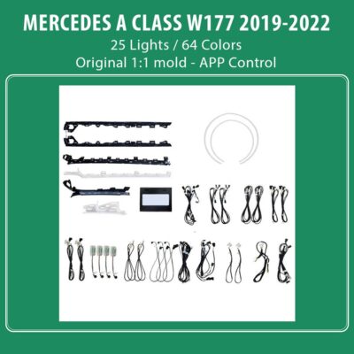 AIN-135918 - Digital iQ - DIQ AMBIENT 8176 A4B BENZ A (W177) mod.2019-2022 (Digital iQ Ambient Light MERCEDES A W177 mod.2019-2022