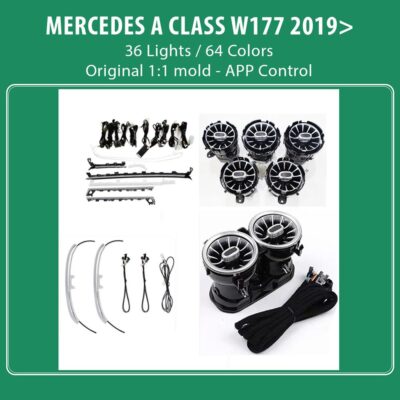 AIN-100424 - Digital iQ - DIQ AMBIENT 8176 A4D BENZ A (W177) mod.2019-2022 (Digital iQ Ambient Light MERCEDES A W177 mod.2019-2022