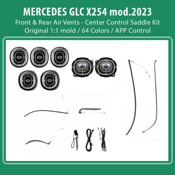 AIN-136126 - Digital iQ - DIQ AMBIENT 8173 BJE3 BENZ GLC (X254) mod.2023 (Digital iQ Ambient Light for Mercedes GLC