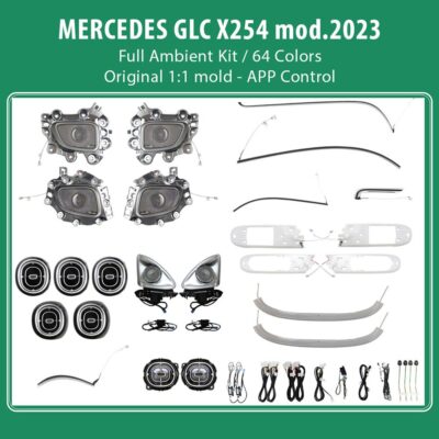 AIN-135939 - Digital iQ - DIQ AMBIENT 8173 BJE6 BENZ GLC (X254) FULLKIT mod.2023 (Digital iQ Ambient Light for Mercedes GLC