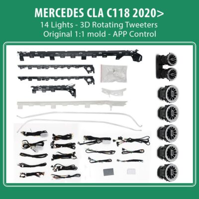 AIN-127652 - Digital iQ - DIQ AMBIENT 8179 A4 MERCEDES CLA (C118) (Digital iQ Ambient Light for Mercedes CLA (C118) mod.2020>