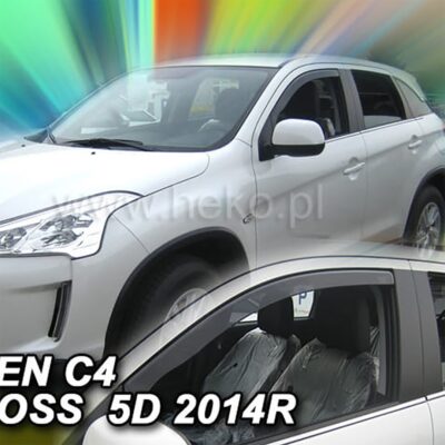 ALL IN POINT ΑΝΕΜΟΘΡΑΥΣΤΕΣ ΓΙΑ CITROEN C4 AIRCROSS 5D 2012 ΖΕΥΓΑΡΙ ΑΠΟ ΕΥΚΑΜΠΤΟ ΦΙΜΕ ΠΛΑΣΤΙΚΟ HEKO - 2 ΤΕΜ. - AIN-133572 iluma.GR