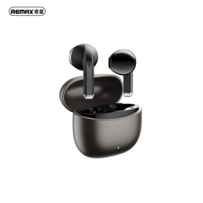 AIN-145509 - Remax - REMAX ALLOYBUDS M6 (GLOSS BLACK) ZINC ALLOY TRUE WIRELESS EARBUDS - ALL IN POINT - LEFKELIS.GR
