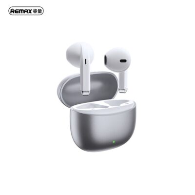 AIN-145514 - Remax - REMAX ALLOYBUDS M6 (WHITE) ZINC ALLOY TRUE WIRELESS EARBUDS - ALL IN POINT - LEFKELIS.GR