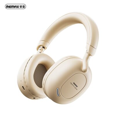 AIN-145485 - Remax - REMAX RB-560 HB (BEIGE) WIRELESS HEADPHONES - ALL IN POINT - LEFKELIS.GR