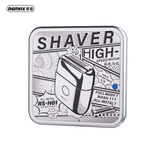 REMAX RS-H01 (GOLD) PORTABLE ALUMINIUM SHAVER - Image 2