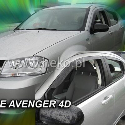 ALL IN POINT ΑΝΕΜΟΘΡΑΥΣΤΕΣ ΓΙΑ DODGE AVENGER 4D 2008-2014 ΖΕΥΓΑΡΙ ΑΠΟ ΕΥΚΑΜΠΤΟ ΦΙΜΕ ΠΛΑΣΤΙΚΟ HEKO - 2 ΤΕΜ. - AIN-70072 iluma.GR