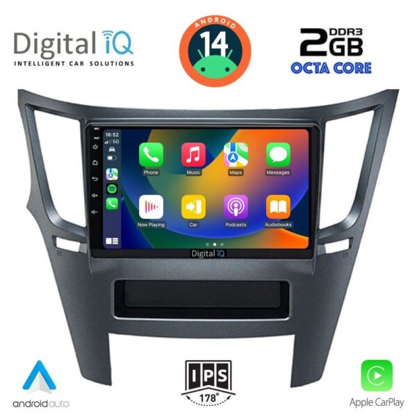 DIGITAL IQ RTG 4667_CPA (9inc) MULTIMEDIA TABLET for SUBARU LEGACY - OUTBACK mod. 2009-2014 - Image 2